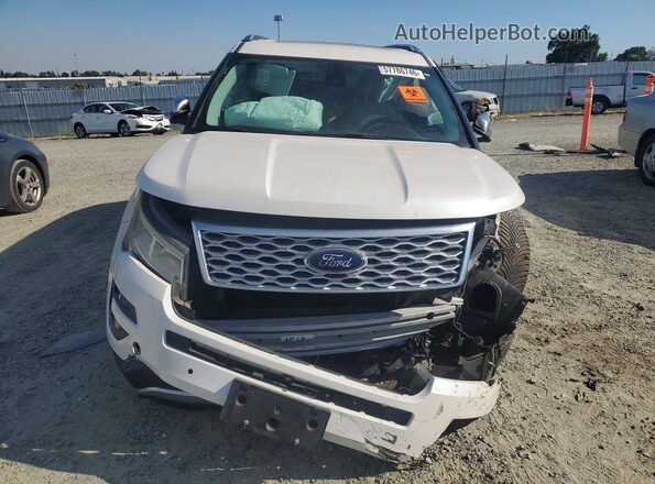 1FM5K8HTXHGE12650 2017 FORD EXPLORER White Vista frontal