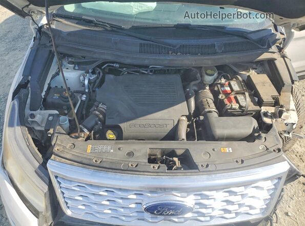 1FM5K8HTXHGE12650 2017 FORD EXPLORER White Vista interior trasera