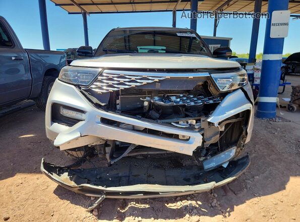 1FM5K8HW0PNA02198 2023 FORD EXPLORER Silver Vista frontal