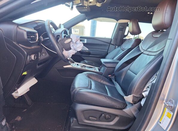 1FM5K8HW0PNA02198 2023 FORD EXPLORER Silver Vista interior delantera
