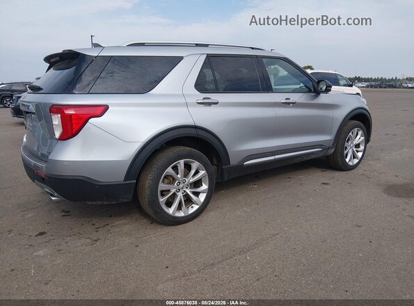 1FM5K8HW7PNA08516 2023 FORD EXPLORER Silver Rear right