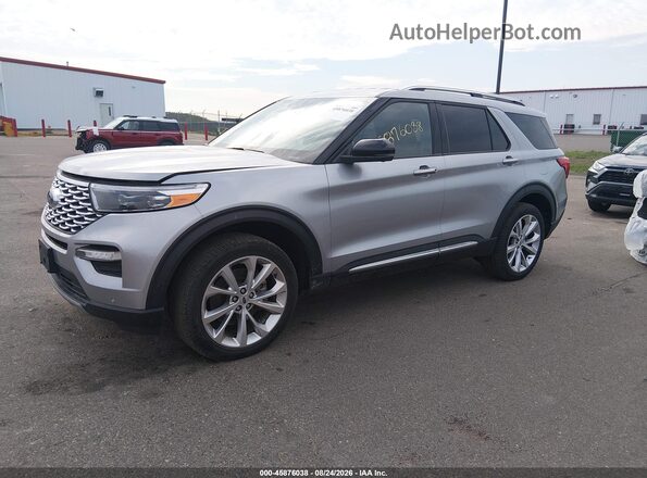 1FM5K8HW7PNA08516 2023 FORD EXPLORER Silver Front left