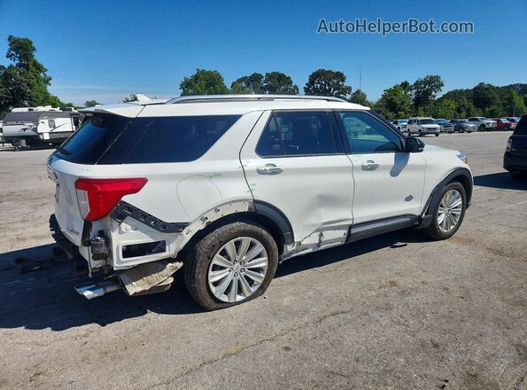 1FM5K8LC3PGC34666 2023 FORD EXPLORER Белый Задняя правая четверть