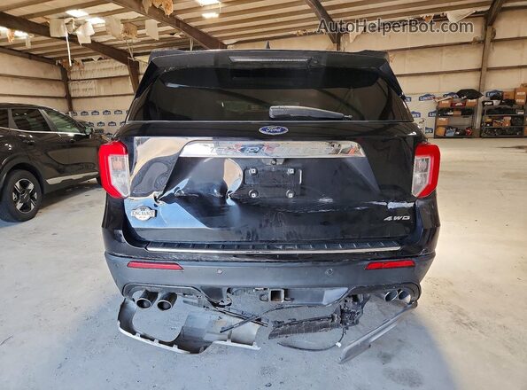 1FM5K8LCXMGC48429 2021 FORD EXPLORER Black უკანა ხედი