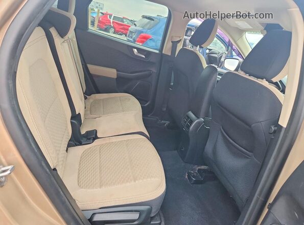 1FMCU0BZ1LUB91255 2020 FORD ESCAPE Tan Vista interior trasera