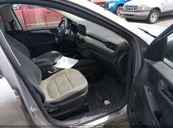 1FMCU0BZ2NUB46425 2022 FORD ESCAPE Silver Widok wnętrza z przodu