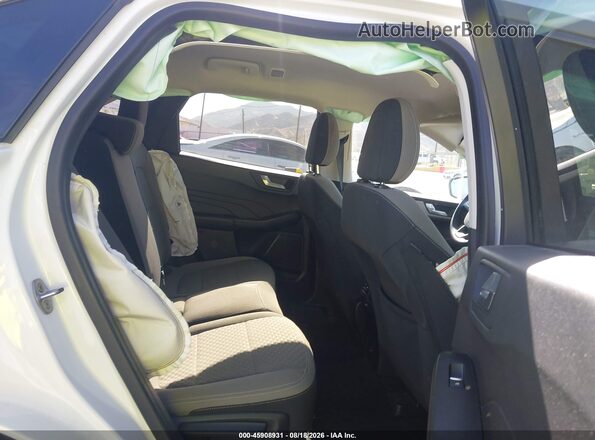 1FMCU0BZ5MUA83836 2021 FORD ESCAPE White Vista de la etiqueta del VIN