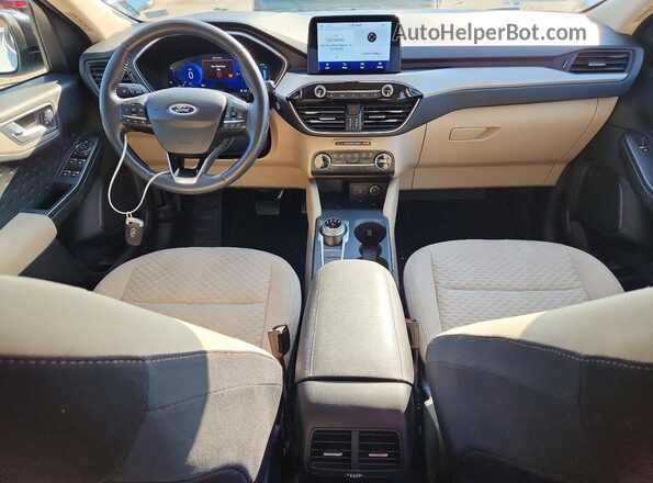 1FMCU0BZ8LUA80606 2020 FORD ESCAPE White წინა პანელის ხედი
