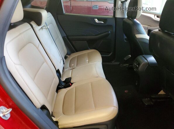 1FMCU0CZ1NUA86135 2022 FORD ESCAPE Red Vista interior trasera