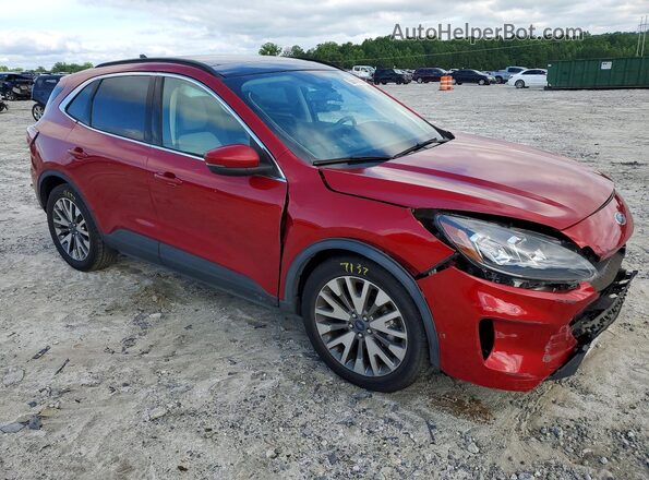 1FMCU0DZ0LUB96251 2020 FORD ESCAPE Red Front right