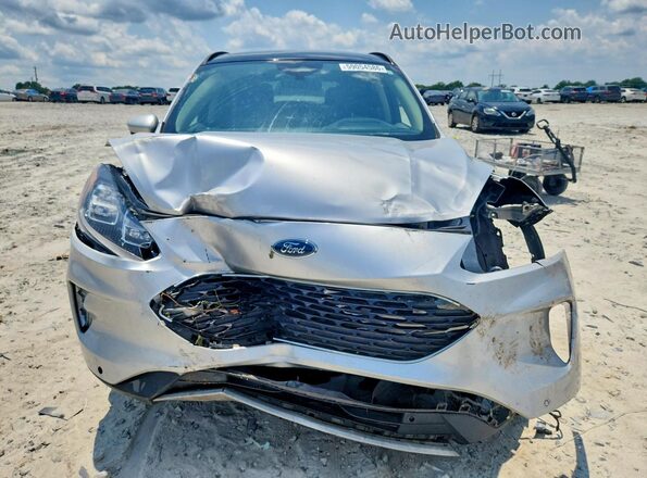 1FMCU0DZ5LUB28463 2020 FORD ESCAPE Silver Դիմացի տեսք