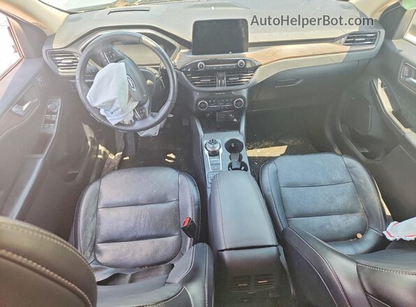 1FMCU0DZ5LUB28463 2020 FORD ESCAPE Silver Առջևի վահանակի տեսք