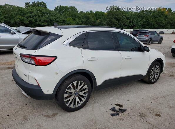 1FMCU0DZ7LUC08413 2020 FORD ESCAPE Белый Задняя правая четверть