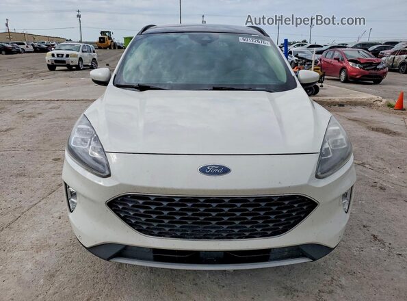 1FMCU0DZ7LUC08413 2020 FORD ESCAPE Белый Вид спереди