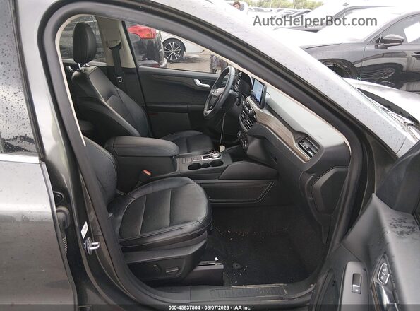 1FMCU0DZ8LUA75192 2020 FORD ESCAPE Gray წინა სალონის ხედი