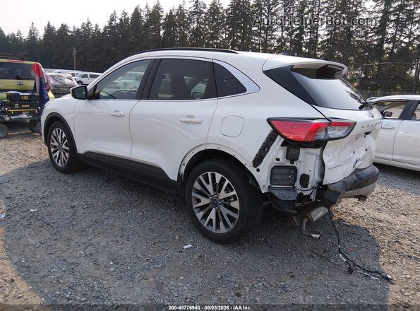 1FMCU0DZ8LUB79018 2020 FORD ESCAPE White Tył lewy