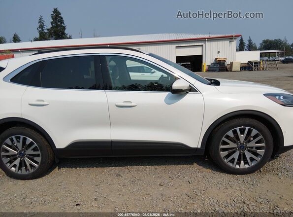 1FMCU0DZ8LUB79018 2020 FORD ESCAPE White Widok wnętrza 360 stopni