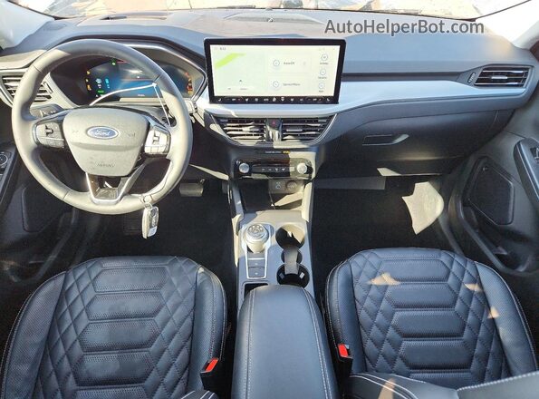 1FMCU0E12PUB43484 2023 FORD ESCAPE Silver წინა პანელის ხედი