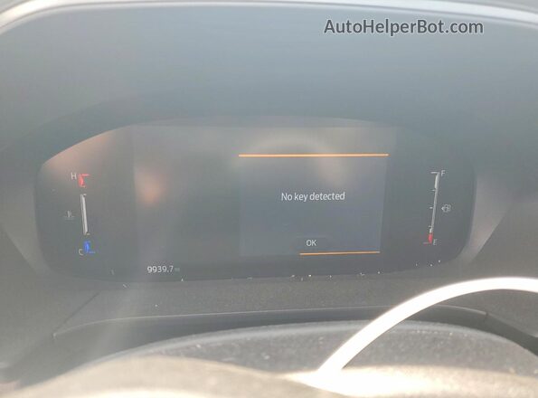 1FMCU0E13SUA07809 2025 FORD ESCAPE Gray ხელსაწყოთა პანელის ხედი