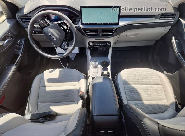 1FMCU0E14SUB48260 2025 FORD ESCAPE White Dashboard view