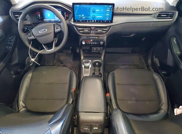1FMCU0E15SUA47552 2025 FORD ESCAPE Red Dashboard view