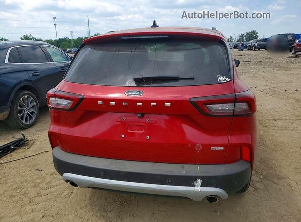 1FMCU0E1XSUB64446 2025 FORD ESCAPE Красный Вид сзади