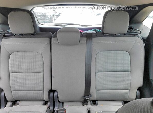 1FMCU0F60LUA48801 2020 FORD ESCAPE White Rear seats view