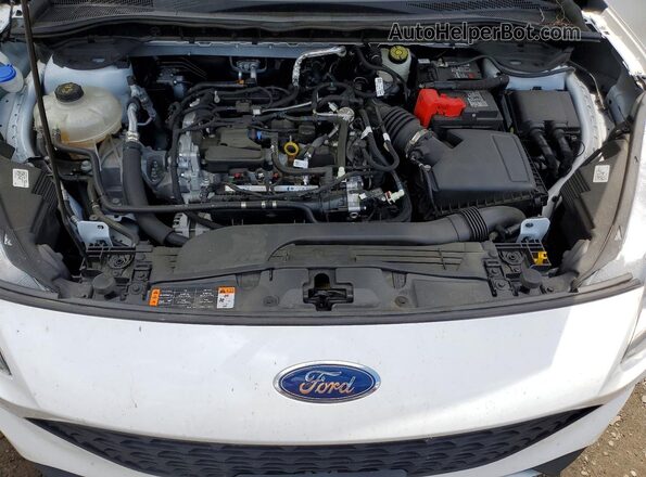 1FMCU0F60MUA09918 2021 FORD ESCAPE White Вид підкапотного простору