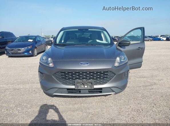1FMCU0F60NUB49663 2022 FORD ESCAPE Gray Widok z przodu