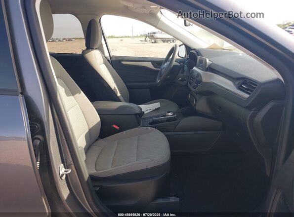 1FMCU0F60NUB49663 2022 FORD ESCAPE Gray Widok wnętrza z przodu