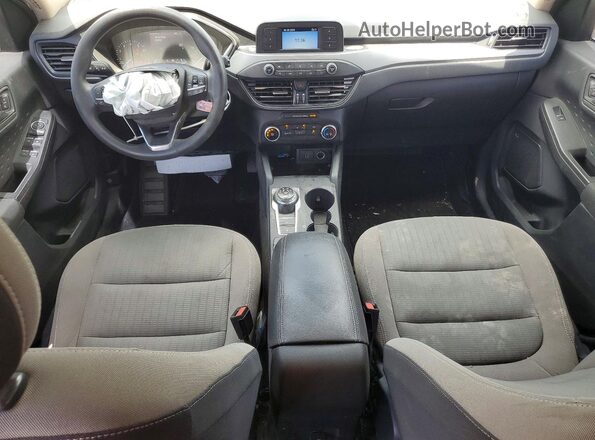 1FMCU0F62LUC18673 2020 FORD ESCAPE Синий Вид панели приборов