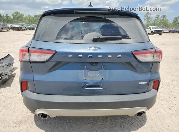 1FMCU0F62LUC18673 2020 FORD ESCAPE Синий Вид сзади