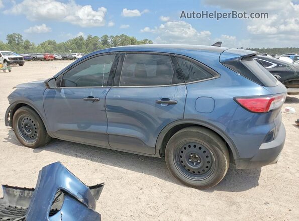 1FMCU0F62LUC18673 2020 FORD ESCAPE Синий Задняя левая четверть