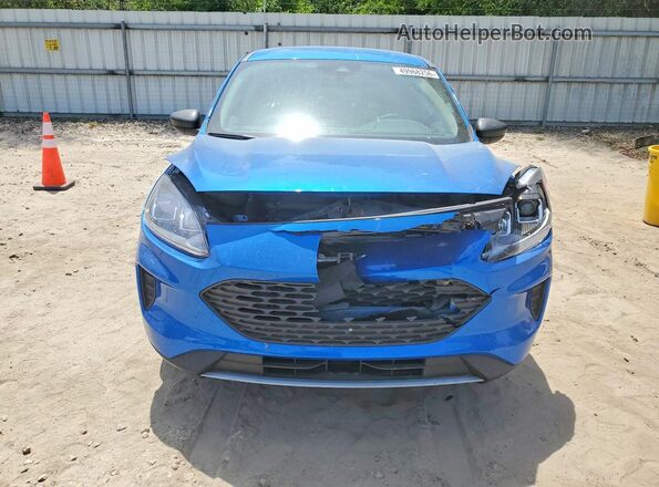 1FMCU0F63LUB73095 2020 FORD ESCAPE Blue Вид спереду