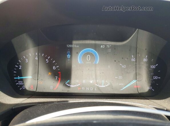 1FMCU0F63LUB73095 2020 FORD ESCAPE Blue Вид щитка приладів
