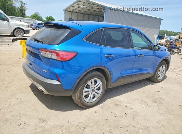 1FMCU0F63LUB73095 2020 FORD ESCAPE Blue Задня права чверть
