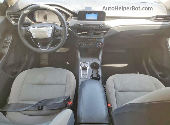 1FMCU0F63LUB73095 2020 FORD ESCAPE Blue Вид панелі приладів