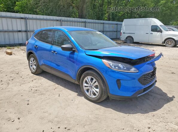1FMCU0F63LUB73095 2020 FORD ESCAPE Blue Передня права чверть