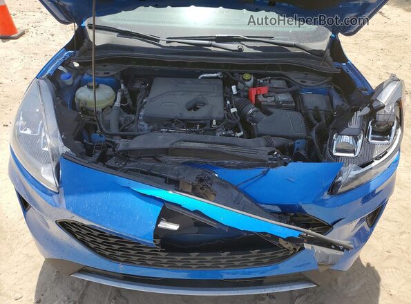 1FMCU0F63LUB73095 2020 FORD ESCAPE Blue Вид задньої частини салону
