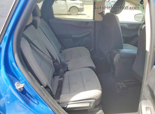 1FMCU0F63LUB73095 2020 FORD ESCAPE Blue Вид задніх сидінь