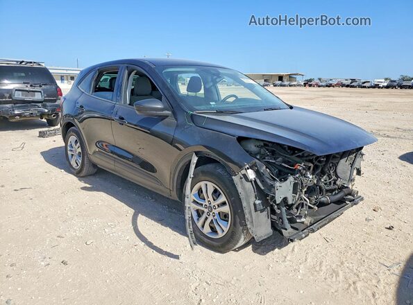 1FMCU0F63MUA31542 2021 FORD ESCAPE Черный Передняя правая четверть