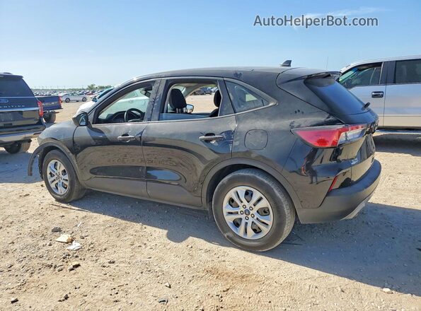 1FMCU0F63MUA31542 2021 FORD ESCAPE Черный Задняя левая четверть