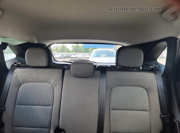 1FMCU0F63MUA45327 2021 FORD ESCAPE Gray Rear seats view