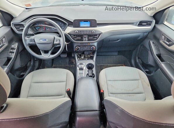 1FMCU0F64NUA09177 2022 FORD ESCAPE Blue Widok deski rozdzielczej