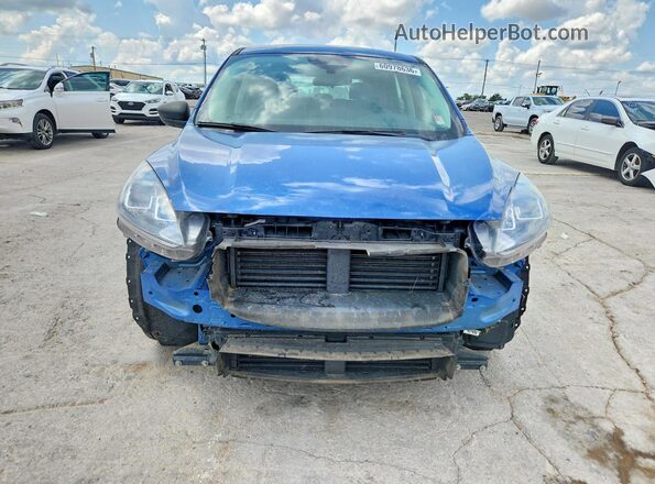 1FMCU0F64NUA09177 2022 FORD ESCAPE Blue Widok z przodu