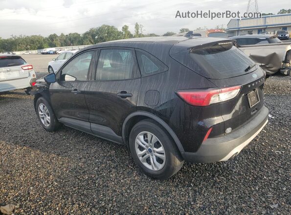 1FMCU0F65LUA23912 2020 FORD ESCAPE Black Հետևի ձախ
