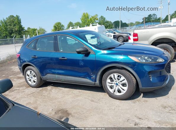 1FMCU0F65LUA25336 2020 FORD ESCAPE Синий Вид задней части салона