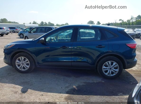 1FMCU0F65LUA25336 2020 FORD ESCAPE Синий Панорамный вид салона 360°