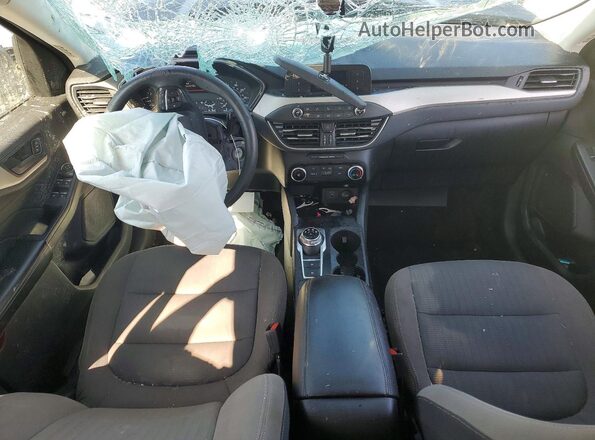 1FMCU0F65NUB57144 2022 FORD ESCAPE Black Вид панелі приладів