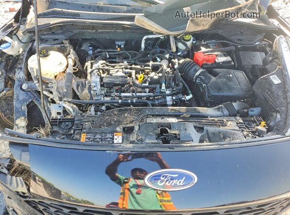 1FMCU0F65NUB57144 2022 FORD ESCAPE Black Вид підкапотного простору